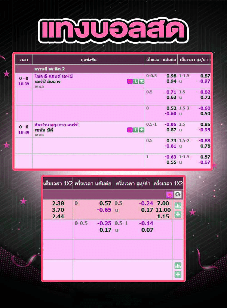 บอลสด (Live Football)